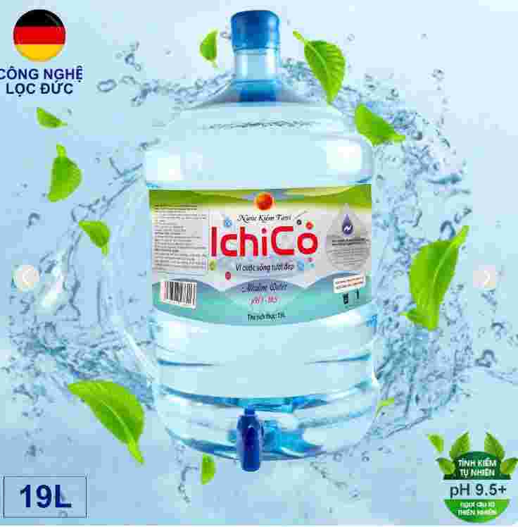 Bình nước kiềm 19L